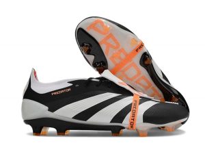 Botas de Fútbol adidas Predator Elite FT FG Negro Blanco Naranja