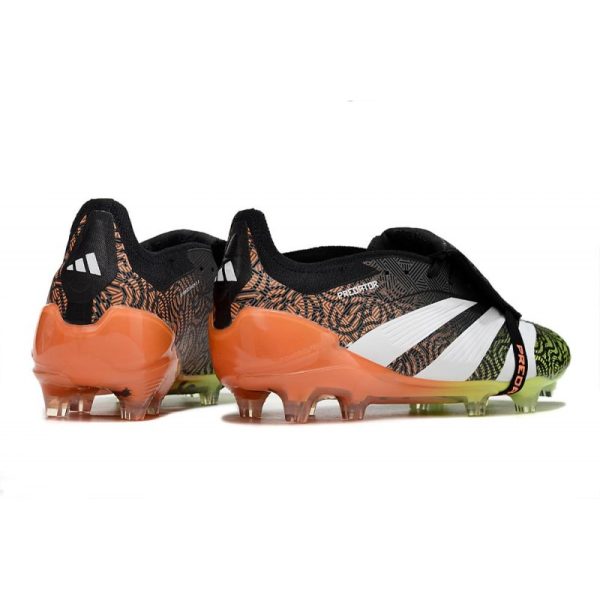 adidas Predator Elite FT FG Negro Blanco Naranja Verde