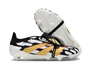 Botas de Fútbol adidas Predator Elite FT FG Negro Blanco Oro
