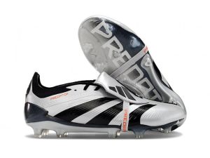 Botas de Fútbol adidas Predator Elite FT FG Plata Negro