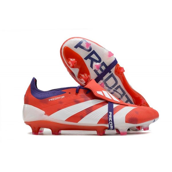 Botas de Fútbol adidas Predator Elite FT FG Rojo Blanco