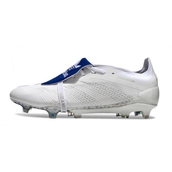 adidas Predator Elite Foldover Tongue FG Blanco Plateado Met Bright Royal