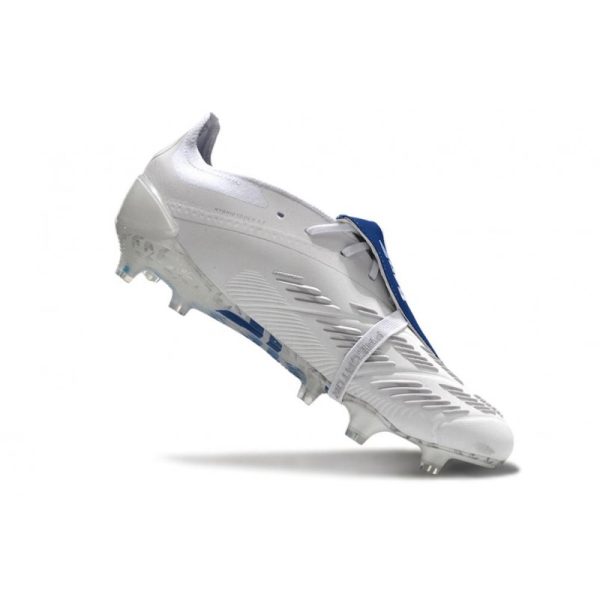 adidas Predator Elite Foldover Tongue FG Blanco Plateado Met Bright Royal