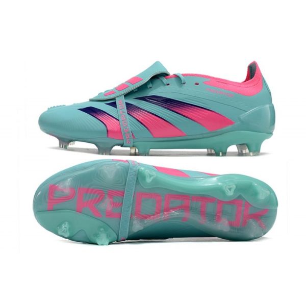 adidas Predator Elite Foldover Tongue FG Casi Azul Rosa Lúcido