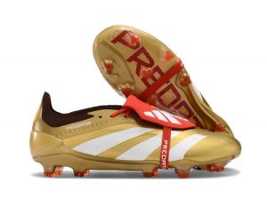 Botas de Fútbol adidas Predator Elite Foldover Tongue FG Dorado