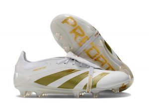 Botas de Fútbol adidas Predator Elite Foldover Tongue FG Ftwr Blanco