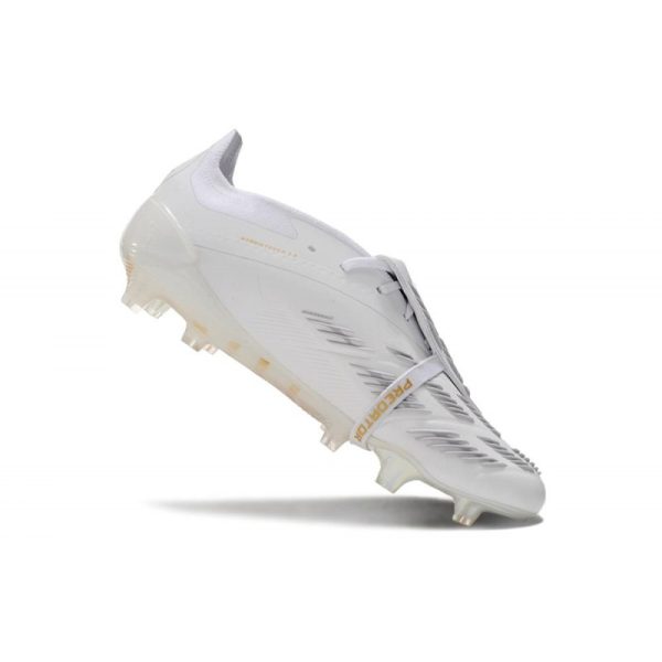 adidas Predator Elite Foldover Tongue FG Ftwr Blanco Dorado Met