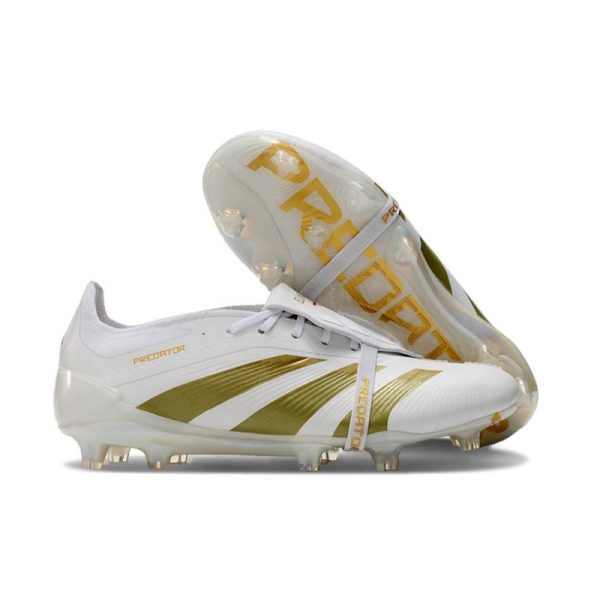 Botas de Fútbol adidas Predator Elite Foldover Tongue FG Ftwr Blanco