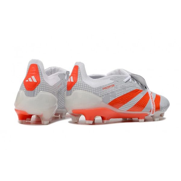 adidas Predator Elite Foldover Tongue FG Gris Rojo
