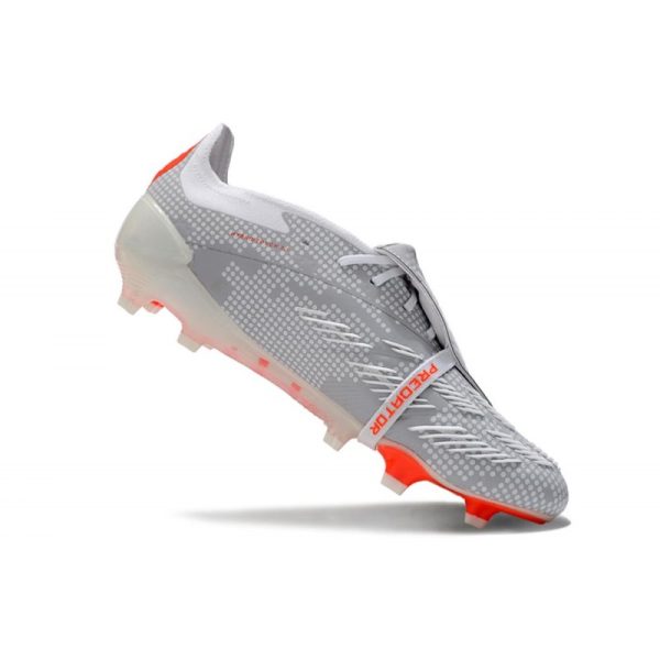 adidas Predator Elite Foldover Tongue FG Gris Rojo