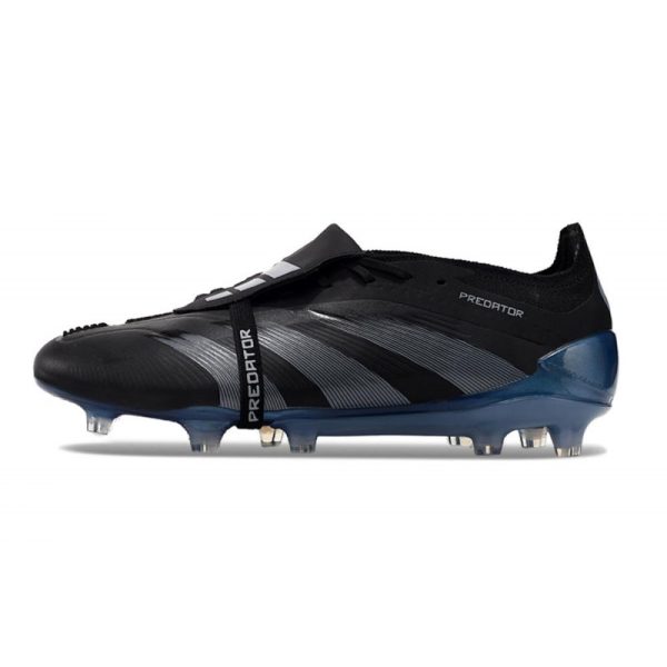 adidas Predator Elite Foldover Tongue FG Negro Azul