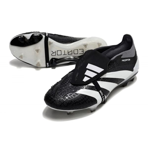 adidas Predator Elite Foldover Tongue FG Negro Blanco