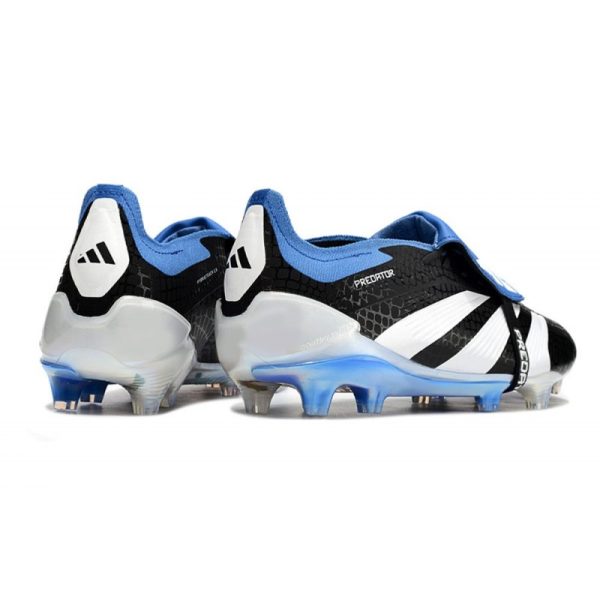 adidas Predator Elite Foldover Tongue FG Negro Blanco Azul