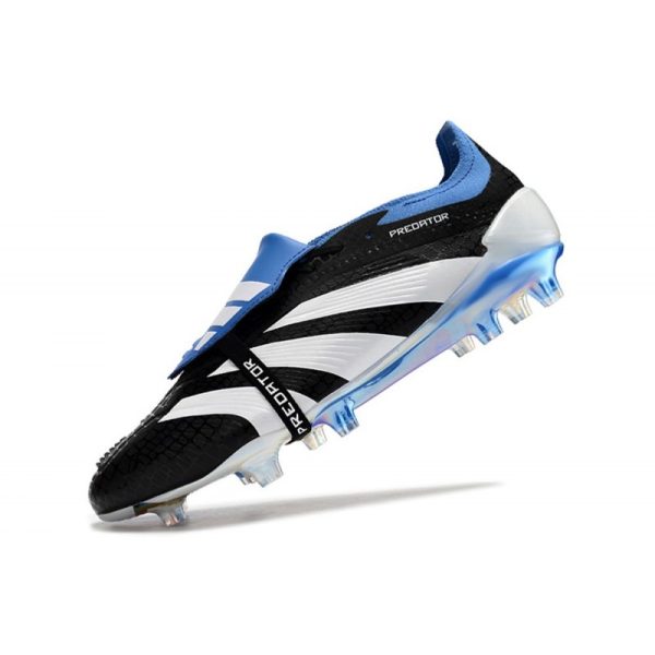 adidas Predator Elite Foldover Tongue FG Negro Blanco Azul