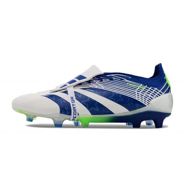 adidas Predator Elite Foldover Tongue FG Negro Blanco Rojo