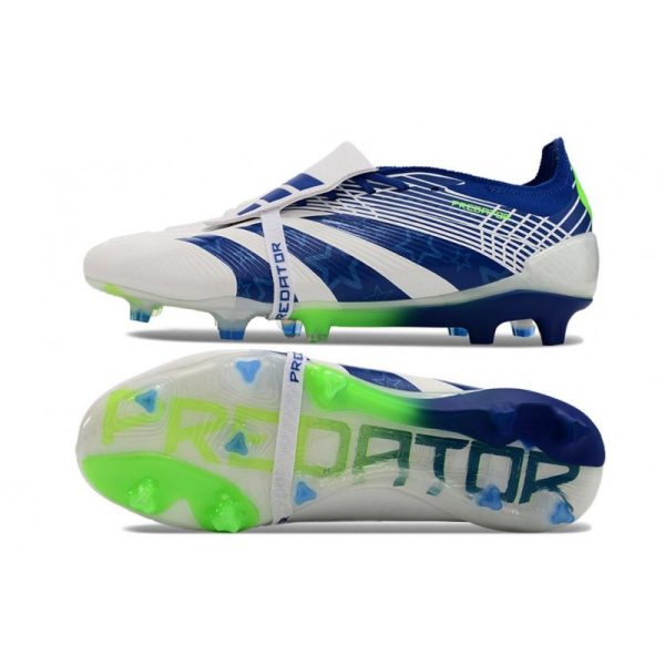 adidas Predator Elite Foldover Tongue FG Negro Blanco Rojo