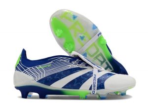 Zapatillas Para Futbol adidas Predator Elite Foldover Tongue FG Negro Blanco Rojo