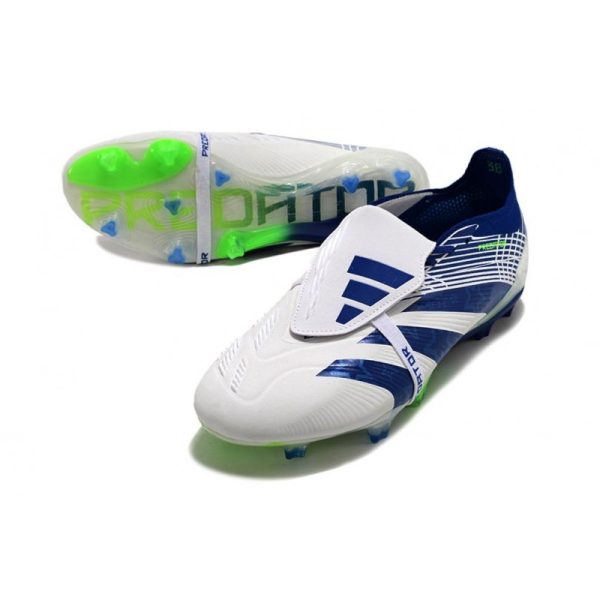 adidas Predator Elite Foldover Tongue FG Negro Blanco Rojo