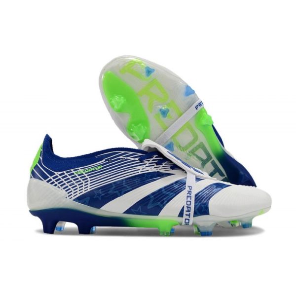 Zapatillas Para Futbol adidas Predator Elite Foldover Tongue FG Negro Blanco Rojo