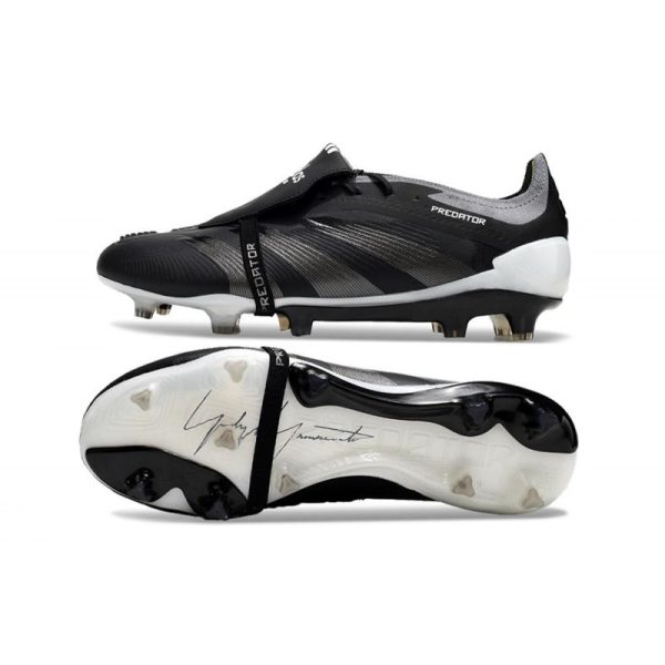 adidas Predator Elite Foldover Tongue FG Negro Carbón