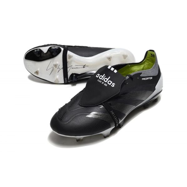 adidas Predator Elite Foldover Tongue FG Negro Carbón