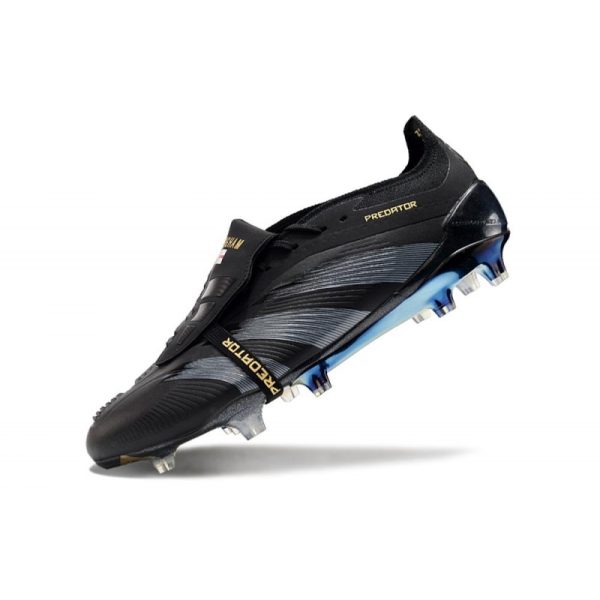 adidas Predator Elite Foldover Tongue FG Negro Carbón Dorado Met