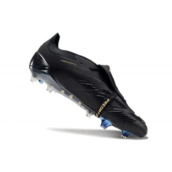 adidas Predator Elite Foldover Tongue FG Negro Carbón Dorado Met