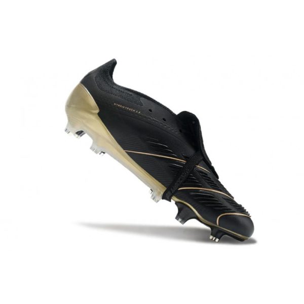 adidas Predator Elite Foldover Tongue FG Negro Carbón Dorado Met