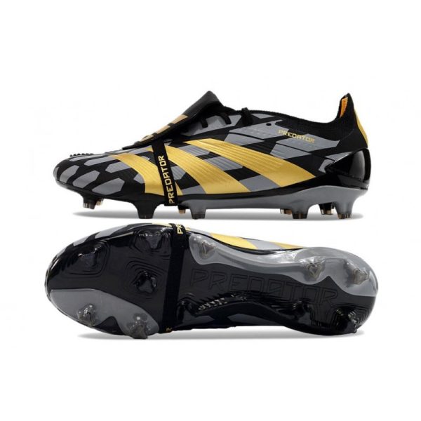 adidas Predator Elite Foldover Tongue FG Negro Dorado