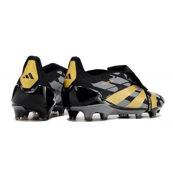 adidas Predator Elite Foldover Tongue FG Negro Dorado