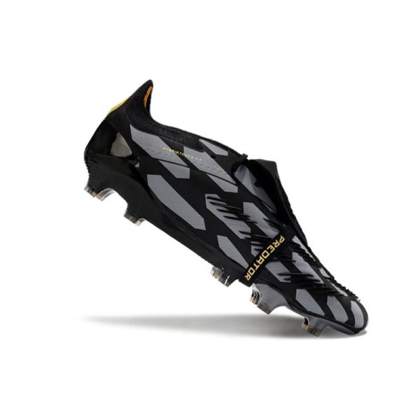 adidas Predator Elite Foldover Tongue FG Negro Dorado