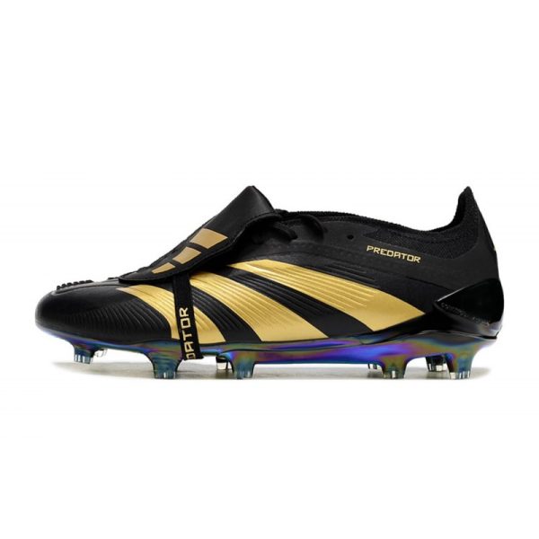 adidas Predator Elite Foldover Tongue FG Negro Oro