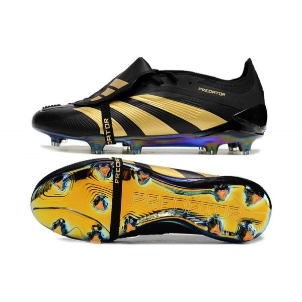 adidas Predator Elite Foldover Tongue FG Negro Oro