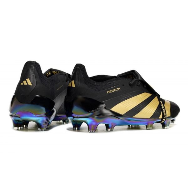 adidas Predator Elite Foldover Tongue FG Negro Oro