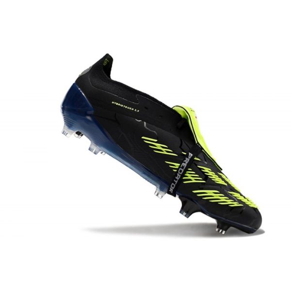 adidas Predator Elite Foldover Tongue FG Negro Verde