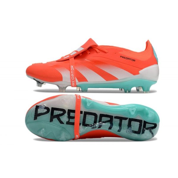 adidas Predator Elite Foldover Tongue FG Rojo Blanco Azul
