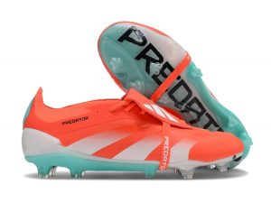 Zapatillas Para Futbol adidas Predator Elite Foldover Tongue FG Rojo Blanco Azul