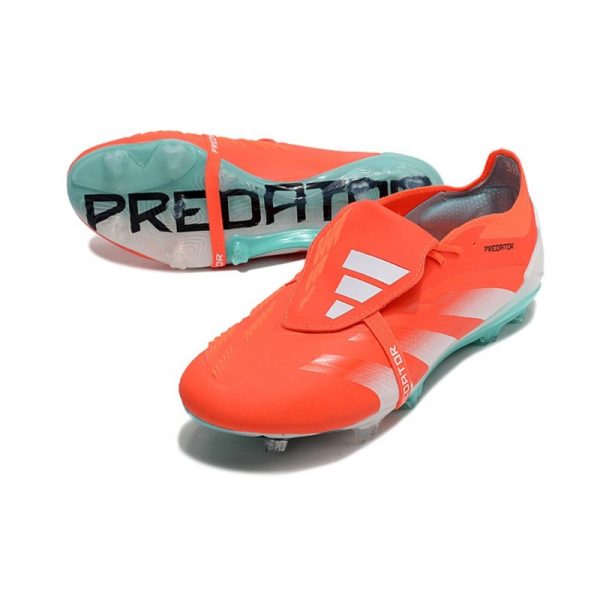 adidas Predator Elite Foldover Tongue FG Rojo Blanco Azul