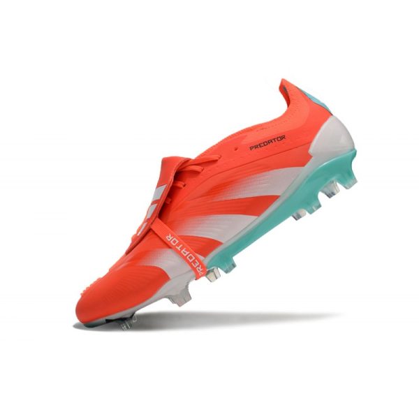 adidas Predator Elite Foldover Tongue FG Rojo Blanco Azul
